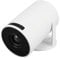 Small Projector White Wireless Fidelity, 270° Adjustable LED 1080P Portable Movie Projector for Phone USB TV Stick Laptop Proyectores para Cine Casa