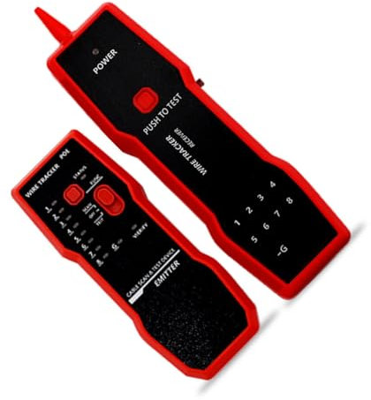 YiQinzcxg Wiretester RJ45 RJ11 cavo Finder Multifunzione Wire Ethernet Rete per cavi