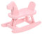 ORFOFE Mini Schaukelpferd Puppenhaus Holz Schaukelpferd Möbel Ornament