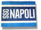 Bandiera napolii, 140 x 90 cm, con Asola per Asta BA/NA/BG/2024002