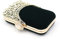 Velvet Alloy Dinner -Tasche Promi -Bankett Handtaschenkette Frauenbeutel (D)