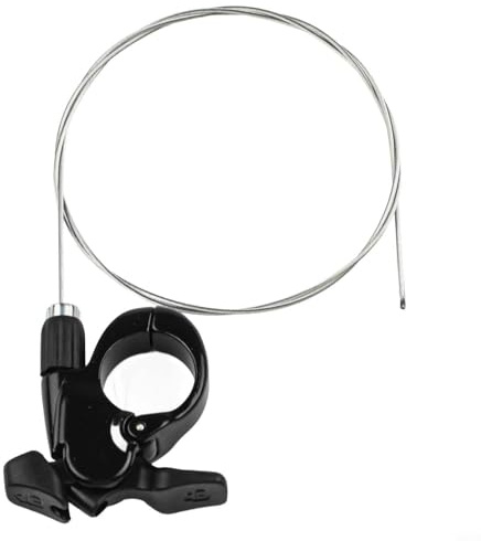 Solaughguy Mountainbike Federgabel Fernbedienung Lockout Hebel für Suntour für UDING, Aluminiumlegierung, Lenkersteuerschalter, kompatibel mit 22,2 mm