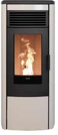 Estufa de pellet Klover AURA 80 MULTI-AIR Perla