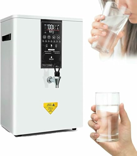Instant Hot Water Dispenser, Wall Mounted Mains Fed Unit Water Dispenser, Ice and Warm Dual, with LED Smart Control Panel