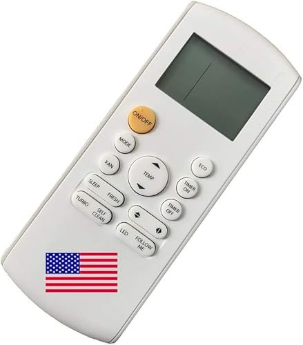 CHOUBENBEN Mando a distancia de repuesto para Midea Rient Kaysun AC aire acondicionado RG57B1/BGE RG57B/BGE RG57A6/BGEF RG57A6/BGEF Kid 02S