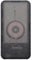 MYYING ELE Qi Power bank,portable phone charger 10000mah wireless charger Transparent Panel Compatible with qi wireless charger Dual Output Devices, black