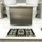 Stainless Steel Brushed 0.9mm Thick Kitchen Splashback (500mm x 500mm)