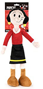 Barrado Popeye - Plüschtiere der Hauptfiguren - Super Soft Qualität (32cm, Olivia Blister)