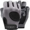 LIFECT Essential Atmungsaktive Trainingshandschuhe, Fingerlose Trainingshandschuhe zum Gewichtheben mit Knöchelgelenk und gebogener offener Rückseite, für Powerlifting, Crossfit, Damen und Herren