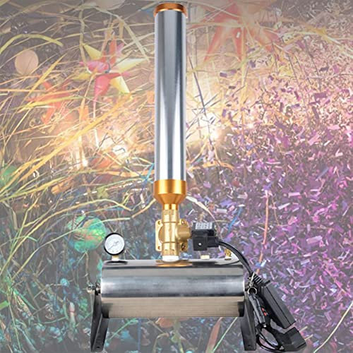AADECOR Konfetti-Effekt-Maschine Elektrische Konfetti-Kanonenmaschine mit Fernbedienung Color Paper Machine