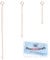 Beebeecraft 3Pcs Necklace Extenders 925 Sterling Silver Bracelet Anklets Jewellery Chain with Spring Ring Clasps and Silver Polishing Cloth(1.26/2.01/3.19 Inch, Rose Gold)