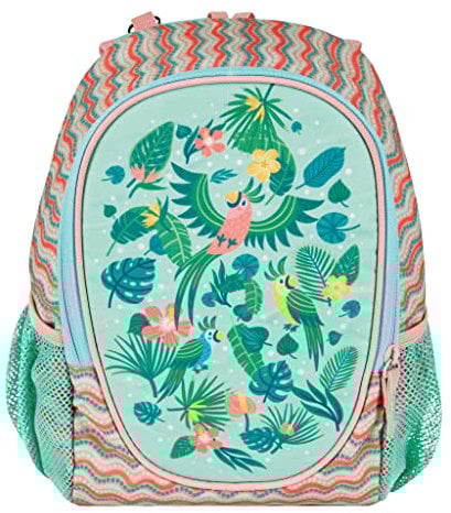 Herlitz Mädchen Rookie Sweet Jungle Kindergartenrucksack, Bunt, 29 x 21 x 10 cm