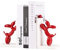 Harz Ballon Hund Buchenden, weiß L-förmigen Regal, Moderne Hund Statur Buchstützen, Heavy Duty Buchhalter Stopper für, geeignet für Bibliothek, Büro, Bücherregal Dekoration