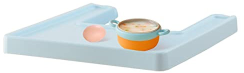 Hochstuhltablett,Hochstuhl-Tischset mit erhöhtem Rand für Antilop-Babyhochstuhl | Weiche Silikon-Tischsets, Hochstuhl-Tablett, Essens-Tischset für Jungen und Mädchen, Babys, Kleinkinder Pw tools