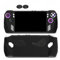 Funda de silicona para Asus Rog Ally Funda protectora de mano con teclas, protector de piel suave para consola de juegos Rog Ally protección completa (negro)
