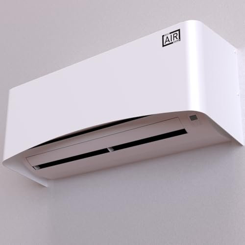 Box Air Klima Funda Split Cover para aire acondicionado - Oculta el split y respeta el diseño de tu hogar (blanco, S)