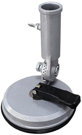 Fahnenhalter mit Saugnapf, verstellbarer Flaggenhalterung, Fahnenhalterung, LKW-Fahnenmast, einstellbarer Winkel, Montagewinkel, Saugnapf, Fahnenhalter für LKW, Anhänger und Reisemobil