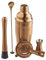 TableCraft 5-Piece Bronze Cocktail Shaker Set – Includes Stainless Steel Shaker, Jigger, Strainer, Muddler & Bar Spoon, Elegant Bar Tools Set for Crafting Cocktails, For Home Bars & Entertaining