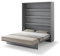 Friderik Bed Concept BC-013 Wandklappbett Vertikales Schrankbett ohne Matratze, 180x200 cm (Grau)