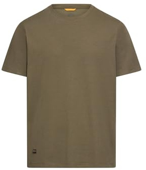 camel active Herren T-Shirt mit Quick Dry Funktion | fleXXXactive® Shirt mit Rundhalsausschnitt - antibakteriell, schnelltrocknend und pflegeleicht