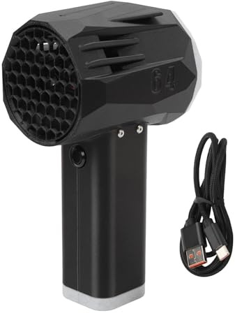 XTevu Air Blower, 64mm Brushless Motor Electric Duster with 1400g Thrust, Car Dryer Blower, Air Sweeper for Snow Removal