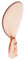 MUCKLILY Cuchara de arroz antiadherente dispositivo de medición de arroz cuchara para arroz cuchara de arroz para servir paleta de cuchara para olla arrocera ordenador personal Naranja