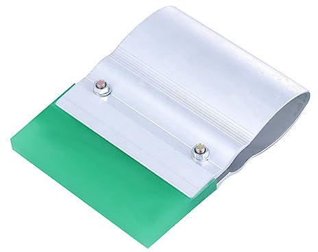 HOMSFOU Rakel mit Aluminiumgriff Hochwertige Siebdruck Zufällige Farben für DIY Siebdruck und Farbauftrag Langlebig und Einfach zu Handhaben Zufällige Farbe
