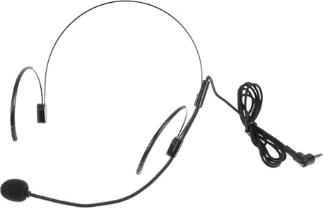 CORHAD Kopfbügelmikrofon und Dünnem Abs Material Kabelgebunden mit Stabilem Signal für Tv Moderatoren und Präsentationen bei Indoor Aktivitäten