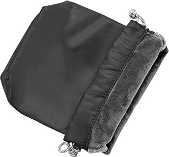 WJYOZSA Aufbewahrungstasche for DJI Mavic Air 2/2S/Mini 2 Fernbedienungszubehör Kordelzug Weiche schützende Flanell-Reisetasche Einfach zu reparieren(Gray)