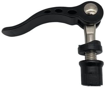 Bicycle Quick Release Screw Bicycle Quick Release Screw Bike Seat Post Clamp Skewer Bolt Cam Lever M8 40/50/55/60/65/75/85/120mm Cycling Parts Tool(M8x75mm Black color)