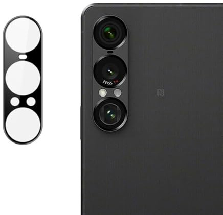 Techsuit Kameraschutzglas für Sony Xperia 1 VII Gehärtetes Glas mit 9H Härte, Kristallklar, Kratzfest, Anti Fingerabdruck, Einfache Installation, Full Camera