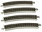 Bachmann Züge Schnappverschluss E-Z Track 22 Radius gebogen Track (4/Karte)
