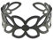 Glamour Girlz Small Head Serre-tête large pour femme et fille Motif fleur Noir