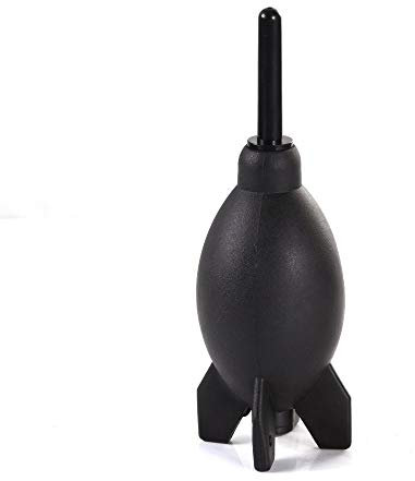 ZCTL Professional Rocket Air Blower Duster for DSLR Camera CCD Lens Keyboard Dust Cleaner (Black) - Air Blower - 16.8cm (H) x 6cm (W) - 70g - NSQA043
