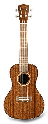 Lanikai MAS-C Konzert-Ukulele aus massivem Mahagoni
