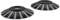 Kärcher - Escoba lateral Kärcher con cerdas especiales para residuos húmedos y de grano fino, como hojas para las barredoras S 6 a S 6 Twin, negra