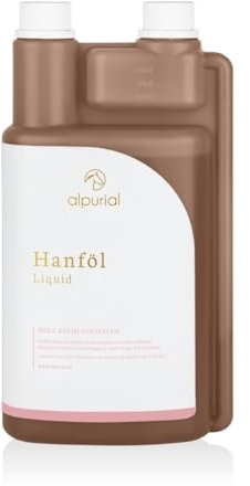 Alpurial Hanföl für Pferde – Einzelfuttermittel zur Ergänzung mit essentiellen Fettsäuren bei besonderem Fütterungsbedarf