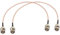 Superbat Cavo SDI Corto 3G HD 30cm Cavo SDI Sottile RG179 Patch BNC Maschio a Maschio 75 ohms Per Analizzatore Oscilloscopio Telecamere HD-SDI Audio Video Camera(2 pezzi)