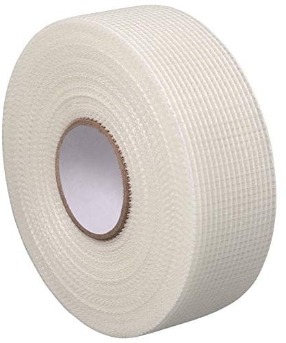 Gitterband selbstklebend 20 m x 48 mm zur Rissüberbrückung im Trockenbau Fugenband Gewebeband Gipskarton Rigips
