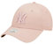 New Era MLB Damencap New York Yankees rosa Baseball Kappe Cap verstellbar gebogener Schirm - One-Size