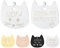 Uiopa Chapas para Gatos, Personalizado Etiquetas de Identificación de Acero Inoxidable para Gato Chapa Perro Grabada, Placa Perro Grabada para Collar Gato Perro Mascota (Plateado, Grande)