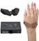 DELTAHUB Carpio 2.0 - ergonomische Handgelenkauflage für Linkshänder, Handgelenkstütze bei Benutzung der PC-Maus, Reduziert Überstreckung, Ermüdung & Handgelenkschmerz, leichtes Gleiten - Small/Grau