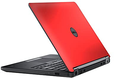 AlphaWraps Skin for Dell Latitude E5450 Laptop | Red Gloss | Protective and Durable Vinyl Decal wrap Cover | Made in The UK