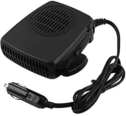FAMYNGL Climatiseur Voiture Allume Cigare Ventilateur 12V Voiture Ventilateur Voiture Chauffage Interrupteur Chaud Et Froid Utilisé pour Les Cadeaux du Nouvel an,Noir,24V