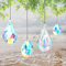 Seasboes 4 Stück Sonnenfänger, Kristallkugeln, Prisma Kristallkugel, Kristalle zum Aufhängen, Regenbogen Kristalle für Fenster Haus Prisma Deko, Feng Shui Sonnenfänger, Kristalle Als Deko