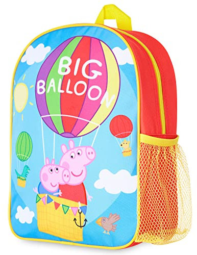 Peppa Pig Kinderrucksack Mädchen Schulranzen Kindergarten Rucksack für Kinder(Mehrfarbigen)