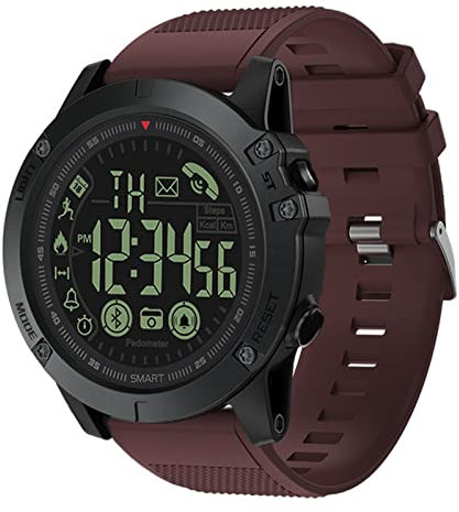 ESSONIO PR1 Smart Watch Sportuhr Smartwatch Wasserdicht Fitness Tracker Pulsmesser Schlafüberwachung Stoppuhr Musiksteuerung Für Geschäftsmann Damen Herren Für Ios und Android
