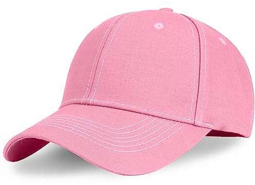 Altartar Baseball Cap für Herren und Damen, Unisex Kappe Trucker Cap Basecap Sommer Baseballhute Outdoor Verstellbar Erwachsenen Classic Sport Hüte Guard Mütze Rosa