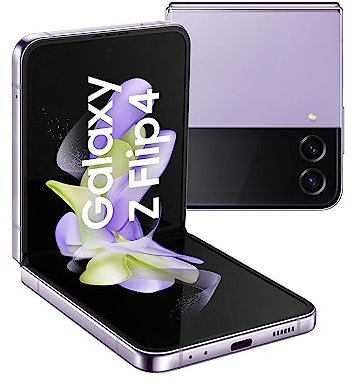 Samsung Galaxy Z Flip4 5G Smartphone Sim Free Android Folding Phone 256GB, Bora Purple, 3 Year Manufacturer Warranty, UK Version
