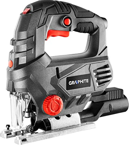 GRAPHITE Schweifsäge 650W, Hub 0-3100 min-1, koffer